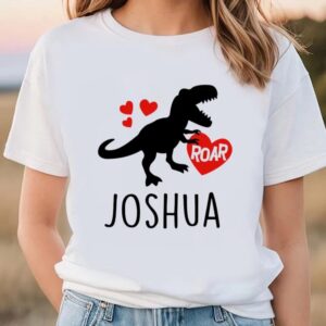 Valentine T-Shirt, Dinosaur Valentines Shirt, Valentine Day&hellip;