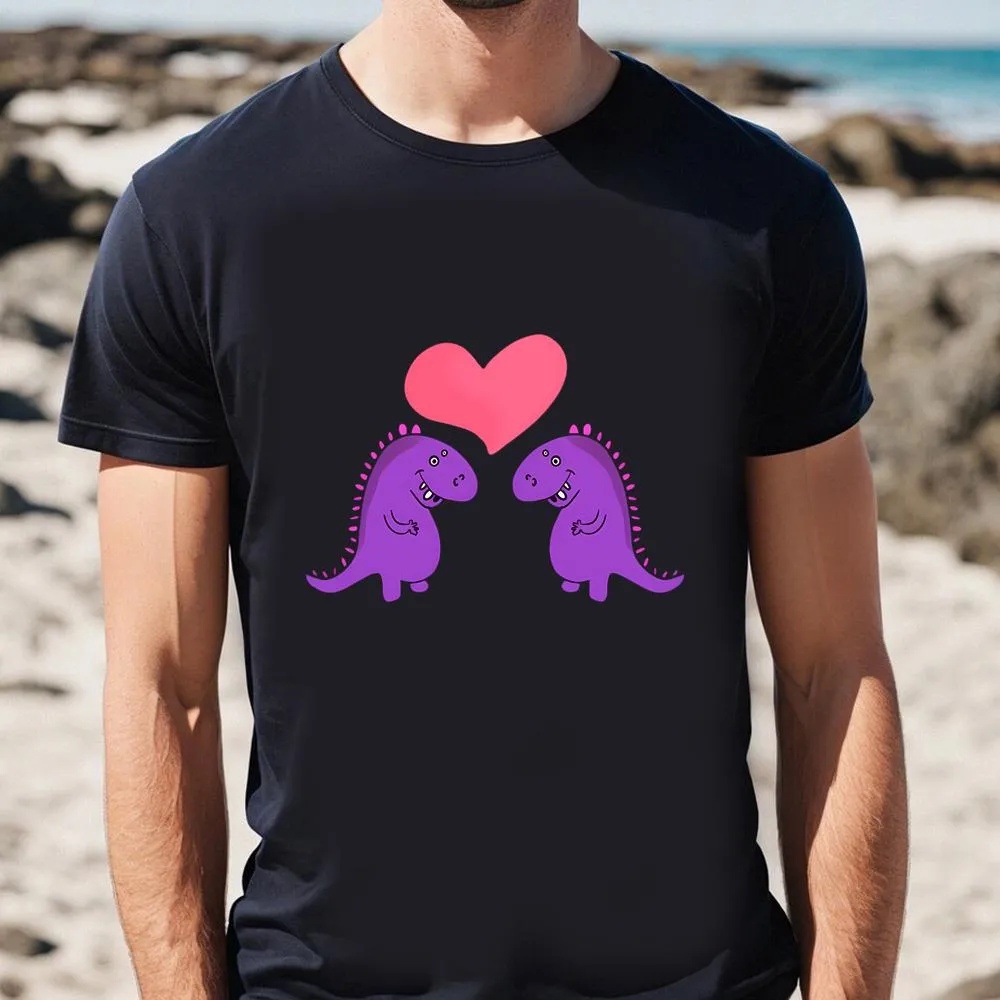 Valentine T-Shirt, Dinosaurs Love Valentine T-Shirt, Valentine Day Shirt