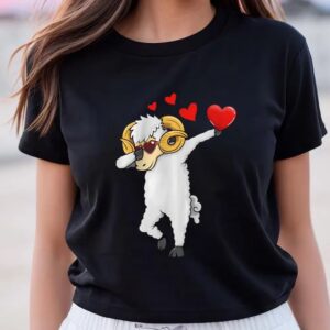 Valentine T-Shirt, Funny Goat Turtle Funny Dab&hellip;