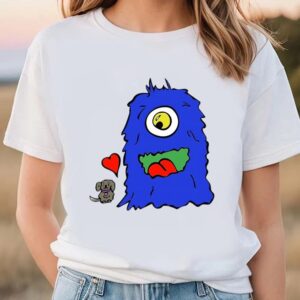 Valentine T-Shirt, Funny Monster Love Puppy And&hellip;