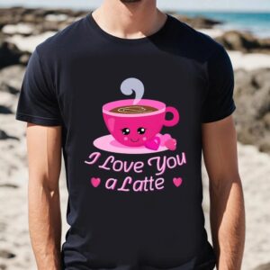 Valentine T Shirt Funny Valentines I Love You A Latte Shirt Valentine Day Shirt 2 i2tcvz.jpg