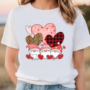 Valentine T-Shirt, Gnomies Hearts Love Valentines Day&hellip;
