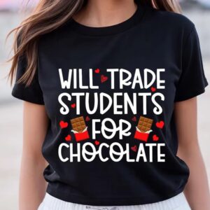 Valentine T-Shirt, Happy Valentine Day Will Trade&hellip;
