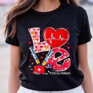 Valentine T-Shirt, Healthcare Worker Registered Nurse, Valentine&hellip;