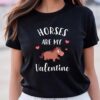 Valentine T-Shirt, Hug Me Tight Green Dinosaur Valentine T-Shirt, Valentine Day Shirt