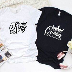 Valentine T-Shirt, Matching Outfits Set, Adorable King&hellip;