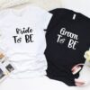 Valentine T-Shirt, Matching Outfits Set, Bride & Groom Matching Outfits Ring Finger Funny Outfit Valentine T-Shirt, Matching Outfits Set, Bride & Groom Matching Outfits Ring Finger Funny Outfit