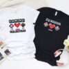 Valentine T-Shirt, Matching Outfits Set, Funny I Love My Crazy Boyfriendgirlfriend Matching Set For Couples Apparel