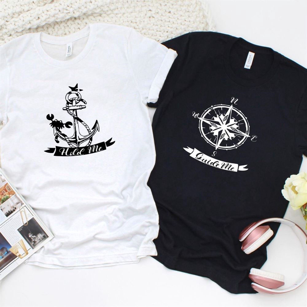 Valentine T-Shirt, Matching Outfits Set, Guide Me & Hold Me Couples Matching Set