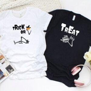 Valentine T-Shirt, Matching Outfits Set, Halloween Trick&hellip;