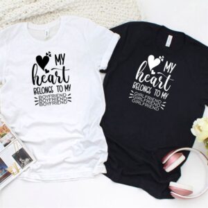 Valentine T-Shirt, Matching Outfits Set, Heartfelt Matching&hellip;