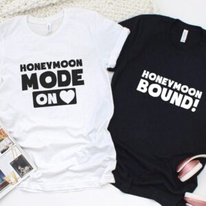 Valentine T-Shirt, Matching Outfits Set, Honeymoon Bound&hellip;