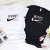 Valentine T-Shirt, Matching Outfits Set, Hubby And Wifey Matching Set Perfect Couples Gift Valentine T-Shirt, Matching Outfits Set, Hubby And Wifey Matching Set Perfect Couples Gift