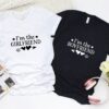 Valentine T-Shirt, Matching Outfits Set, Im The Cute Elf & Im The Funny Elf Matching Christmas Outfits Valentine T-Shirt, Matching Outfits Set, Im The Cute Elf & Im The Funny Elf Matching Christmas Outfits
