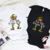 Valentine T-Shirt, Matching Outfits Set, Im With Himher Fun Valentines Day Matching Outfits Set, Ideal Couple Gift