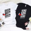 Valentine T-Shirt, Matching Outfits Set, King And Queen Forever Matching Set Perfect Gift For Couples, Wedding Present Valentine T-Shirt, Matching Outfits Set, King And Queen Forever Matching Set Perfect Gift For Couples, Wedding Present