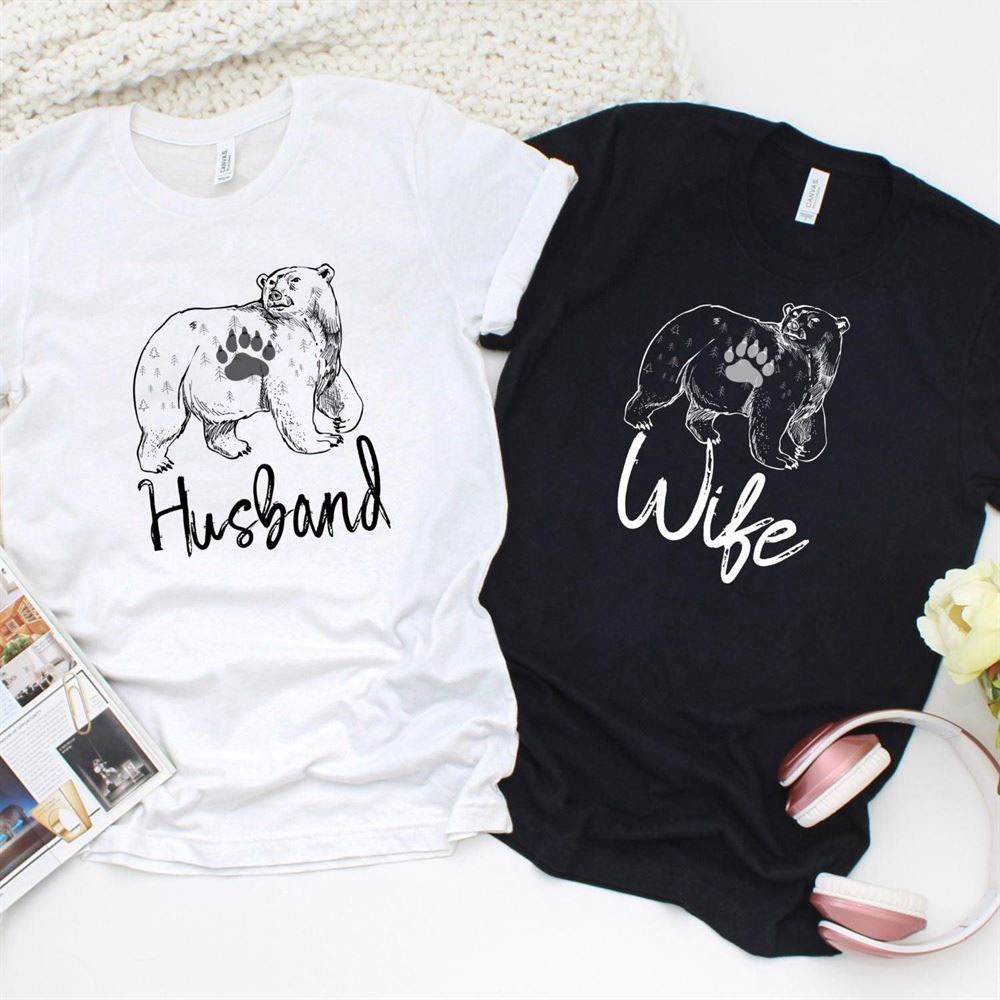 Valentine T-Shirt, Matching Outfits Set, Matching Christmas Bear Sweatshirts Perfect Gift For Couples & Newlyweds
