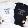 Valentine T-Shirt, Matching Outfits Set, My Wife Thinks Im Crazy But Im Not The One Who Married Me T Shirt, Funny Hoodies Valentine T-Shirt, Matching Outfits Set, My Wife Thinks Im Crazy But Im Not The One Who Married Me T Shirt, Funny Hoodies