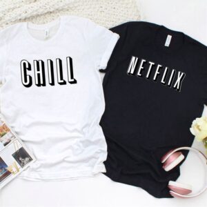 Valentine T-Shirt, Matching Outfits Set, Netflix And&hellip;