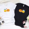 Valentine T-Shirt, Matching Outfits Set, Pac Man Inspired Matching Set, Fun Halloween Outfits For Couples, Anniversary Gift Idea