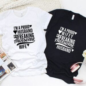 Valentine T-Shirt, Matching Outfits Set, Proud Husband&hellip;