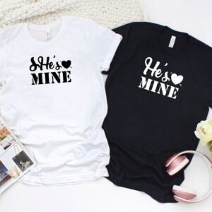 Valentine T-Shirt, Matching Outfits Set, Shes Mine,&hellip;