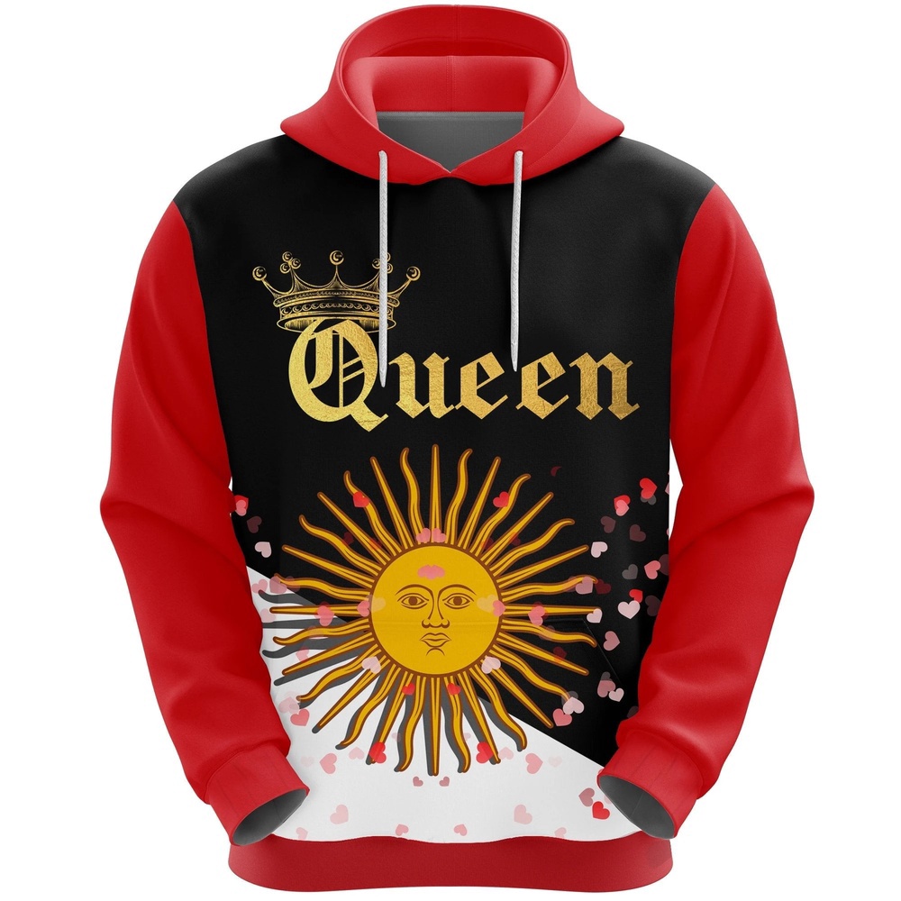 Valentines Day Hoodie, Argentina Queen Valentine Hoodie 3D All Over Print Gift For Men And Women Valentines Day Hoodie, Argentina Queen Valentine Hoodie 3D All Over Print Gift For Men And Women