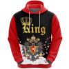 Valentines Day Hoodie, Austrian Empire Queen Valentine Hoodie