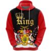 Valentines Day Hoodie, Barbados Queen Valentine Hoodie