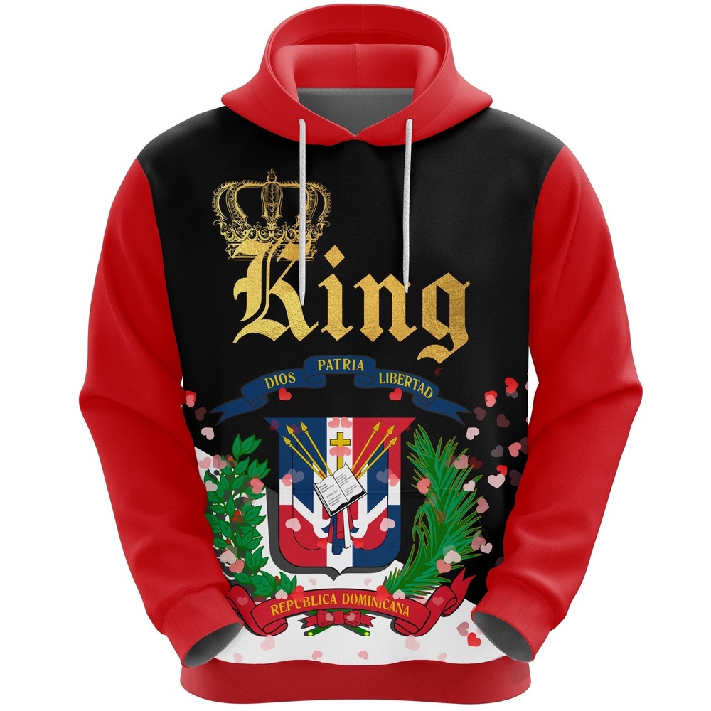 Valentines Day Hoodie, Dominicanepublic King Valentine Hoodie Valentines Day Hoodie, Dominicanepublic King Valentine Hoodie