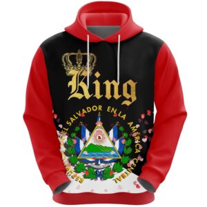 Valentines Day Hoodie, El Salvador King Valentine&hellip;