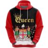 Valentines Day Hoodie, Fiji Queen Valentine Hoodie All Over Print