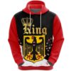 Valentines Day Hoodie, Germany King Valentine Hoodie All Over Print