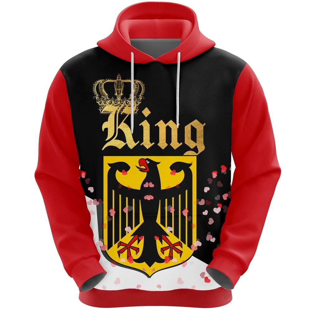 Valentines Day Hoodie, Germany King Valentine Hoodie Valentines Day Hoodie, Germany King Valentine Hoodie