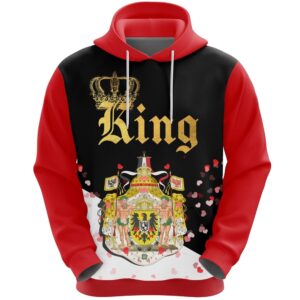 Valentines Day Hoodie, Germany King Valentine Hoodie&hellip;