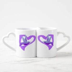 Vanlentine Heart Shaped Mug Set, Happy Heartsong&hellip;