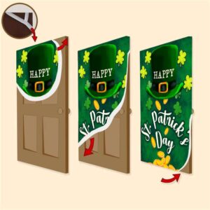 America Forever Irish Lucky Day Door Cover St Patrick s Day Door Cover St Patrick s Day Door Decor 3 lqgfv2.jpg
