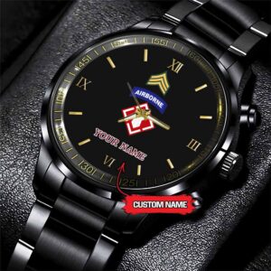 Army Watch Army 20Th Engineer Brigade Custom Black Fashion Watch Proudly Served Gift Military Watches Us Army Watch oiiuov.jpg