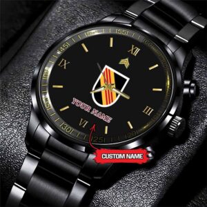 Army Watch Army 5Th Special Forces Group Custom Black Fashion Watch Proudly Served Gift Military Watches Us Army Watch tpy5o9.jpg