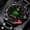 Army Watch, Army 80Th Infantry Division Custom Black Fashion Watch Proudly Served Gift, Military Watches, Us Army Watch