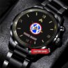 Army Watch, Army 8Th Armored Division Custom Black Fashion Watch Proudly Served Gift, Military Watches, Us Army Watch