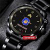 Army Watch, Army 97Th Infantry Division Custom Black Fashion Watch Proudly Served Gift, Military Watches, Us Army Watch