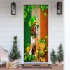 Bull Terrier Door Cover, St Patrick’s Day Door Cover, St Patrick’s Day Door Decor Bull Terrier Door Cover, St Patrick’s Day Door Cover, St Patrick’s Day Door Decor