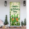 Gnome Lucky Door Cover, St Patrick’s Day Door Cover, St Patrick’s Day Door Decor