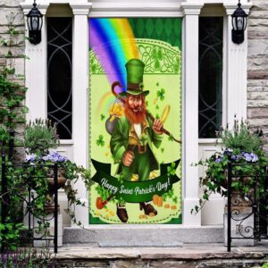 Happy Patrick’s Day Leprechaun Door Cover, St&hellip;