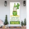 Happy St Patrick’s Day Gnome Door Covers, St Patrick’s Day Door Cover, St Patrick’s Day Door Decor