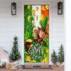 Happy St Patricks Day Gnomes Shamrocks Door Cover, St Patrick’s Day Door Cover, St Patrick’s Day Door Decor