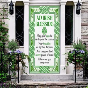 Irish Blessing Door Cover St Patrick’s Day,&hellip;