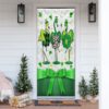 Irish Shamrock American Door Cover, St Patrick’s Day Door Cover, St Patrick’s Day Door Decor