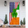 Irish Shamrock Door Cover, St Patrick’s Day Door Cover, St Patrick’s Day Door Decor